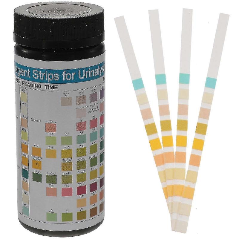 100 Pezzi Strisce Reattive per pH delle Urine Strisce per Test di Urinanalisi Strisce per Test Proteine nelle Urine 12-29