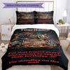 Motociclette Harley-Davidson Personalizza il tuo nome Set Biancheria da Letto Copripiumino Traspirante con Federe Decorazione per la Casa Regalo di Compleanno