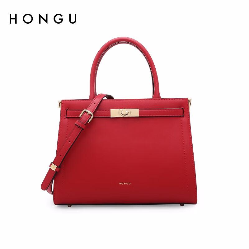 Honggu Women's Leather Tote Handbag