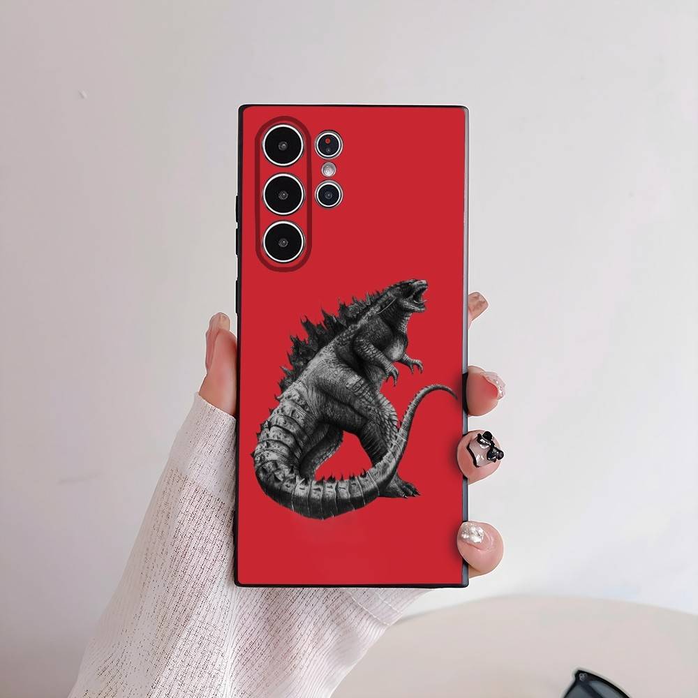 Cool G-GodzillaS Monsters Phone Case For Samsung Galaxy S25 S24 S22 S23 Ultra S21 S20 Plus Frosted Non-Slip Full Cover Soft Case