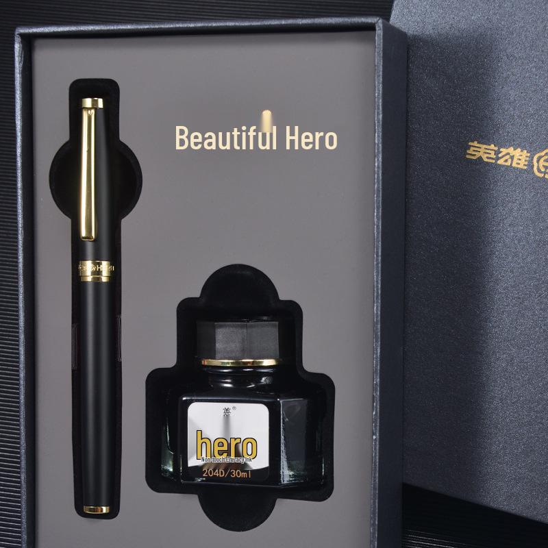 HERO 777 Masterpiece Fountain Pen for Men & Women – Ideal for Writing Practice, Office Use & Gifts