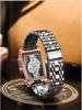 Men's Fashion Tourbillon Genuine Leather Motorcycle Watch - Waterproof & Luminous