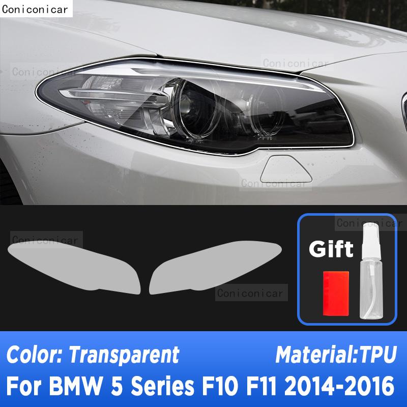 

Car Headlight Protection Transparent Repair Anti-Scratch Protective Film TPU For BMW 5 Series F10 F11 G30 G31 G60 G61 2014-2024 Transparent