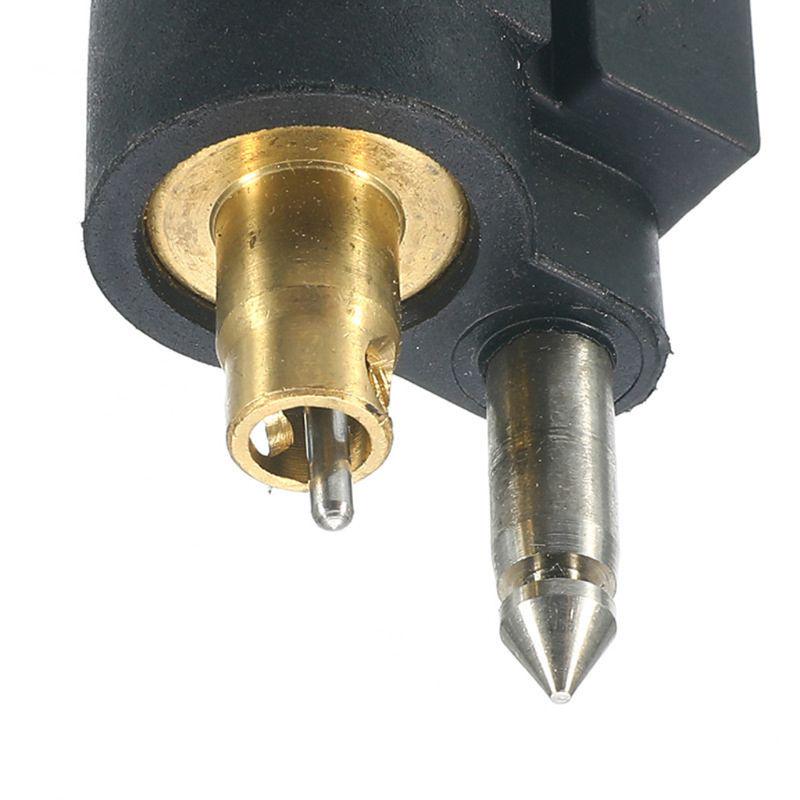 Fuel Line Rubber Plastic Motorcycle 1/4" 6mm Fuel Hose Connector Joint for Outboard Motor