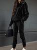 Autumn Winter New Velvet Casual Set Long Sleeve Women's Clothing