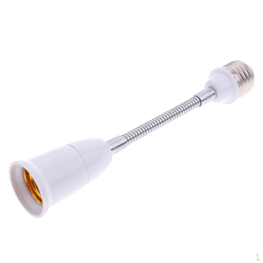 

20/30/40/50/60CM Long E27 To Light Lamp Socket Bulb Flexible Extend Adapter