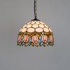 Nordic Rural Style Roses Tulip Chandelier Kitchen Dining Room Hallway Handmade Glass Chandelier Indoor Home Decor Lamp