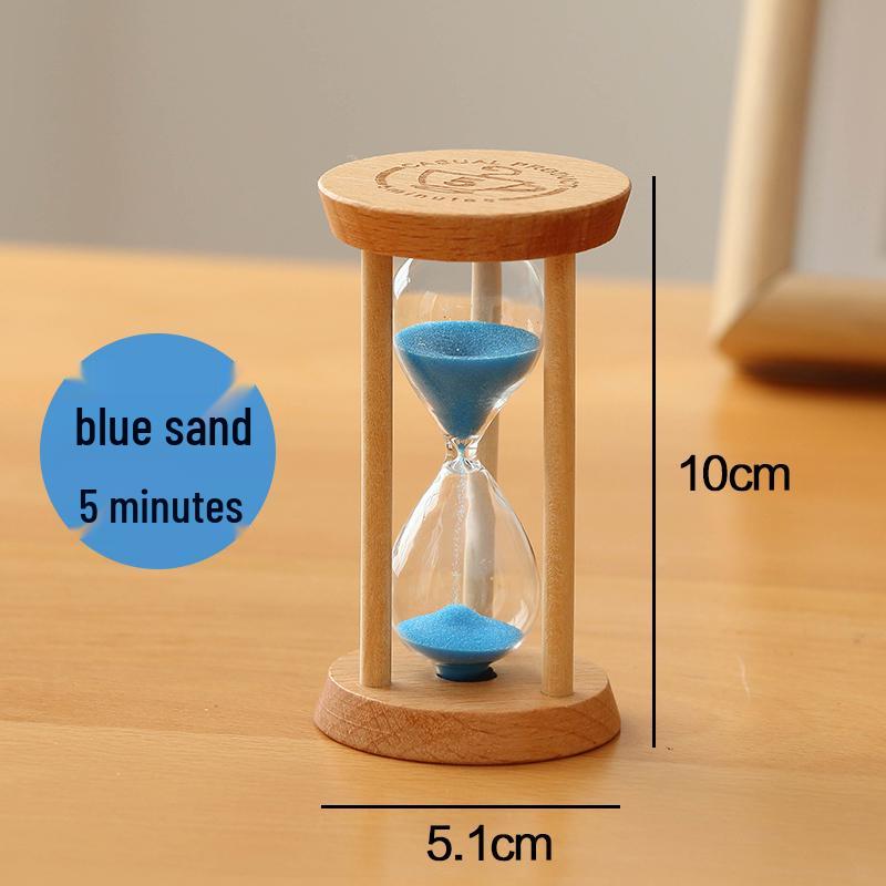 Drop-Proof Hourglass Timer for Children - 5/20/30 Min Options, Learning and Decorative Quicksand Design