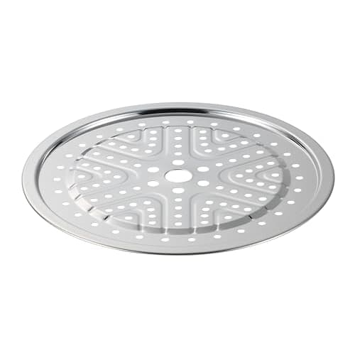 Pearl Metal Stainless Steel Deep Pot with Glass Lid, 22cm, with Strainer, Steamer, HC-529