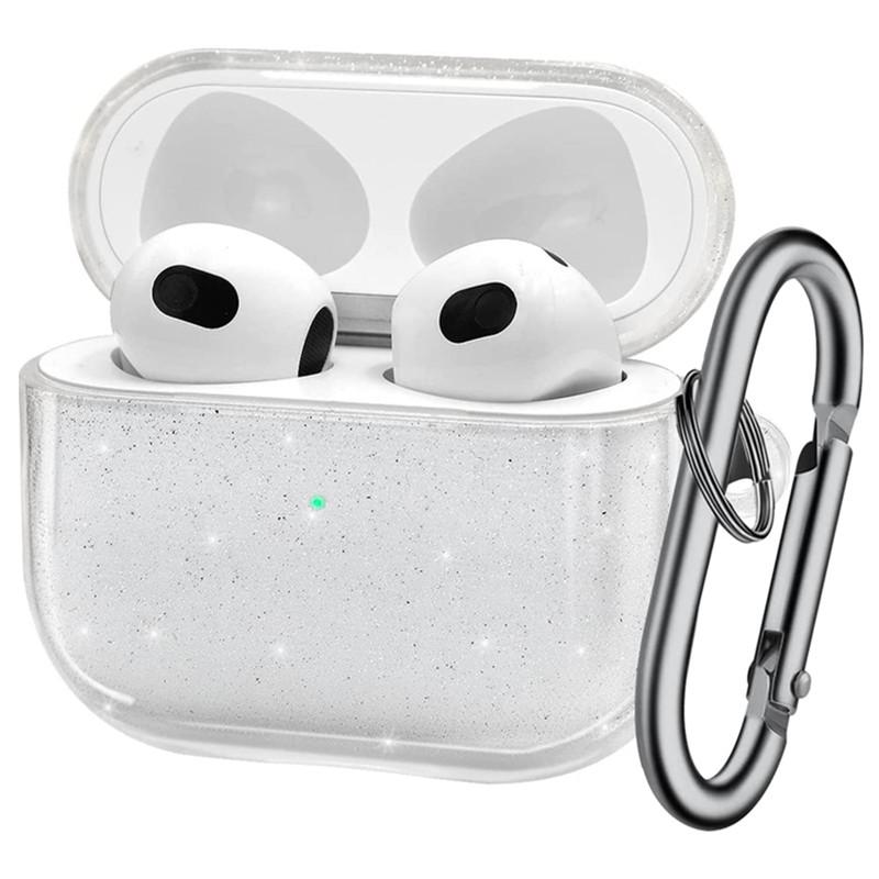 Transparent Case For Apple AirPods Pro 1 2 Earphone Soft TPU Clear Protective Cover With Cleaner Kit Keychain For Air Pods 3 2 1
