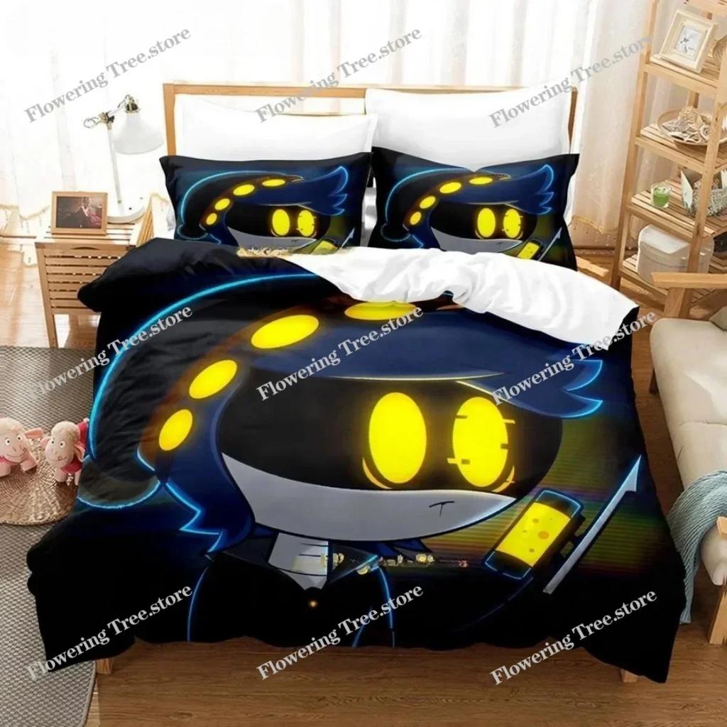 Fashion Murder-Drones Duvet Cover Sets 3D Printing Murder-Drones Bedding Set Home Textiles Adult Children Bedroom Duvetcover Set
