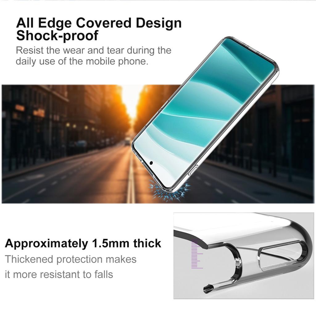 IMAK UX-10 Series For OnePlus Ace 5 Ultra 5G/Nord 5 5G Clear Phone Case Soft TPU Mobile Back Cover