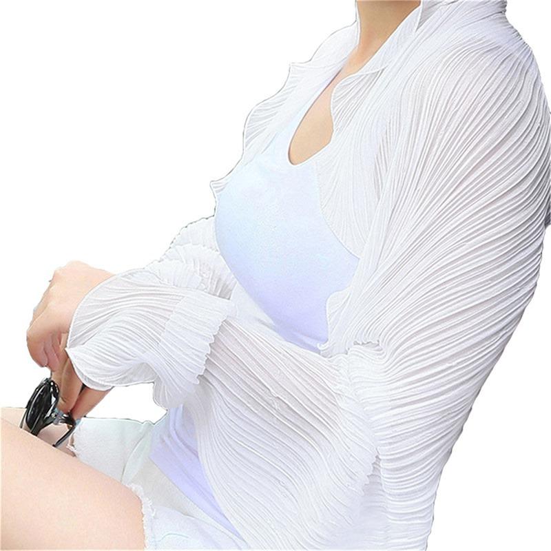 Sun Protection Sleeves Fashion Summer Women Arm Sleeves Chiffon Protective Arm Sleeves Driving Sleeve Shawl Scarf Cool