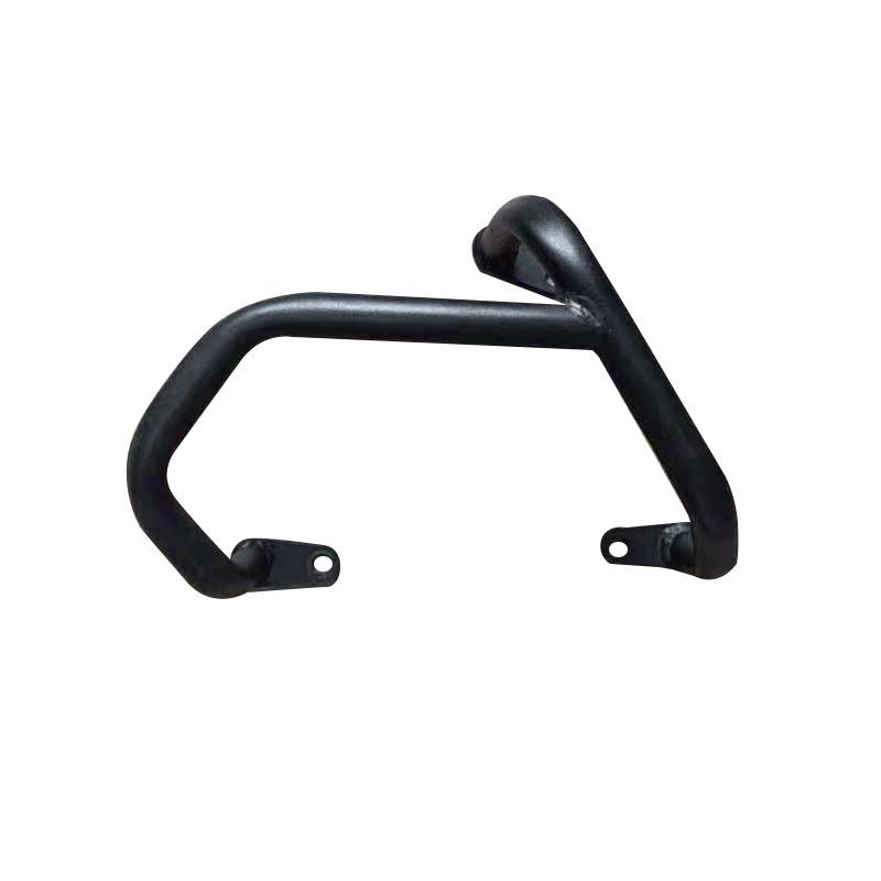 Haojue UHR150 Motorcycle Matte Black Exhaust Guard: Anti-Collision & Anti-Scald, Easy Non-Destructive Installation