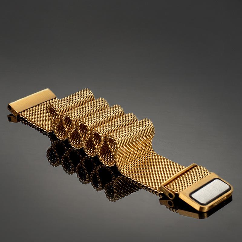 Stainless Steel Strap Mesh Strap Wire Buckle Metal Strap Watch Accessories