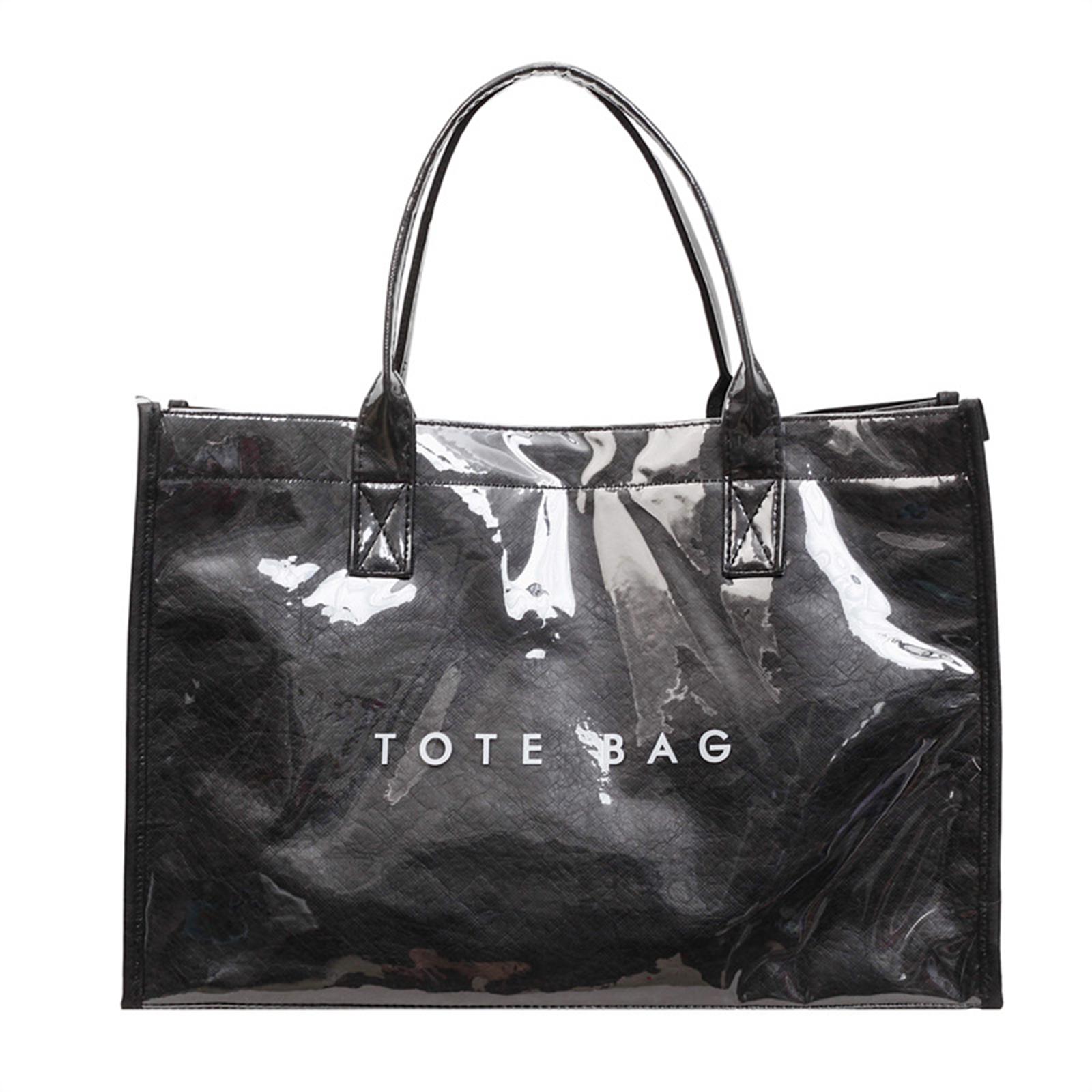 Ladies large capacity casual tote bag commuting bag hand-held casual shoulder bag One Size 1560₽