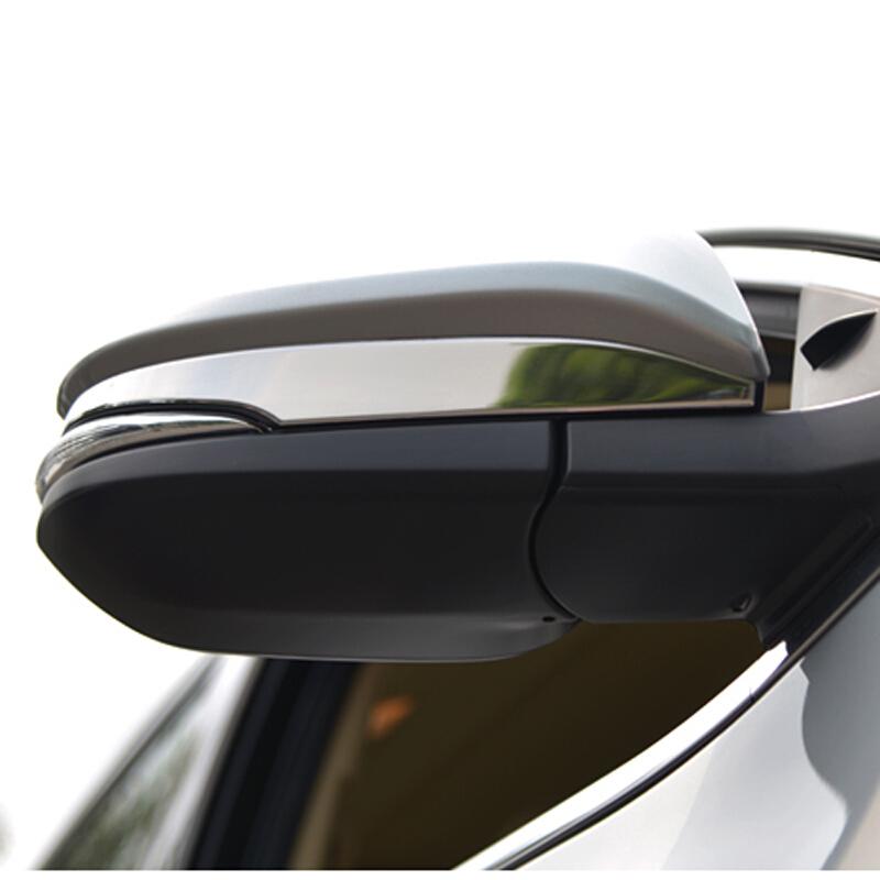 For Toyota Esquire 2019 Accessories ABS Chrome Car Rearview Mirror Decoration Strip Cover Trim Sticker Car Styling 2pcs