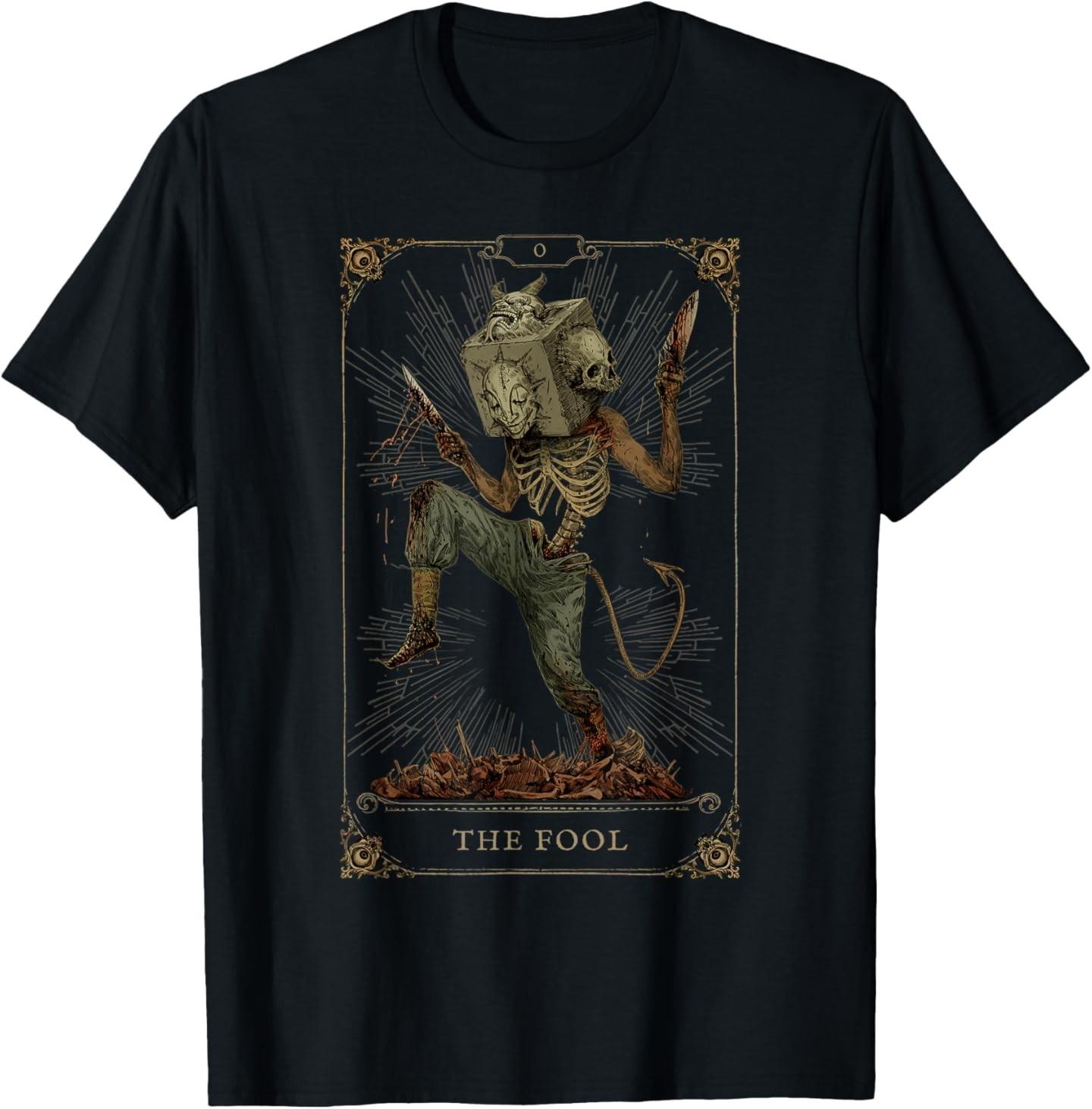 Hunt Showdown 1896 The Fool T-Shirt Mens Womens Tees Top S