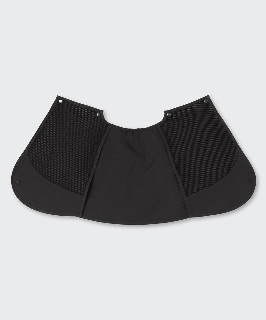 MUSINSA STANDARD [City Leisure] Mesh Long Desert Cap [Black]