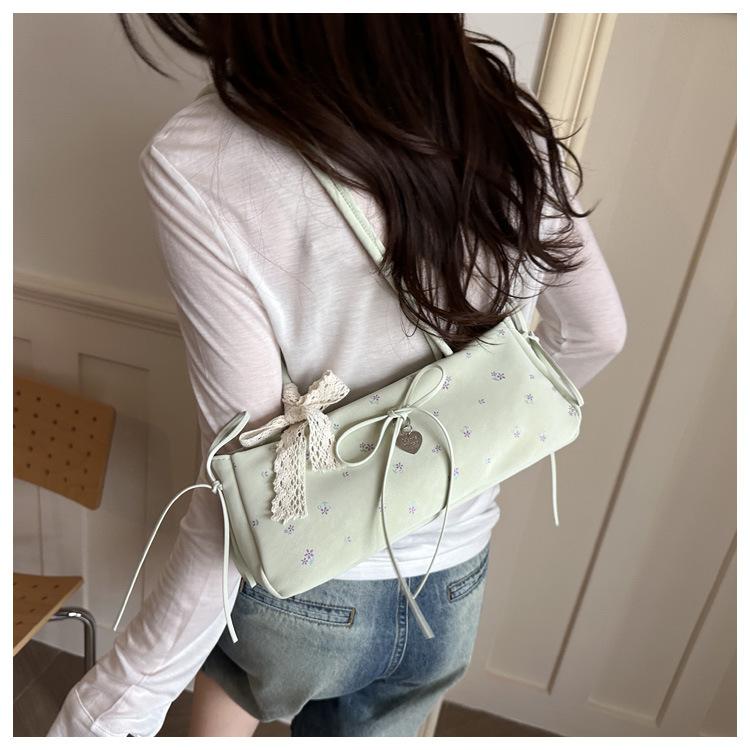 Nuova Borsa con Stampa di Nicchia Primavera Estate per Donne Versatile da Pendolare Borsa a Spalla Sottobraccio Borsa Fashion a Baguette