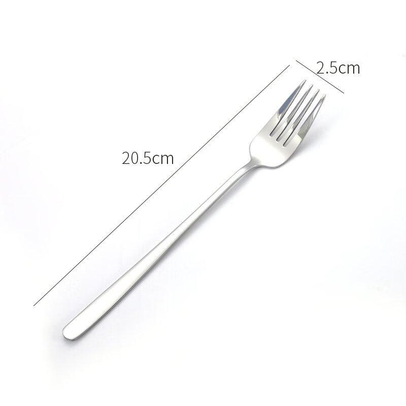 ZISIZ 304 Stainless Steel Long-Handle Cutlery Collection