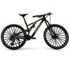 Cross Alloy Bicycle Model - Double Shock Mountain Bike Toy with Variable Speed & Front/Rear Absorbers - Ornament Gift