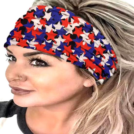 

Головной убор, нескользящее украшение, прочная ручка, повязка на голову с узором звезды, аксессуар для волос