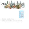 Reusable PVC Stickers Christmas Static Window Clings, Glass Stickers, Xmas Winter Snowflake Decals Festive Shop Display for Home Store Holiday