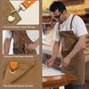 Lightweight Kitchen Apron Oil-proof Chef Apron Practical Canvas Apron  Grill Restaurant