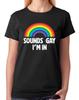 Sounds Gay I'm In Top Womens Tee Lesbian Rainbow Ladies T-Shirt