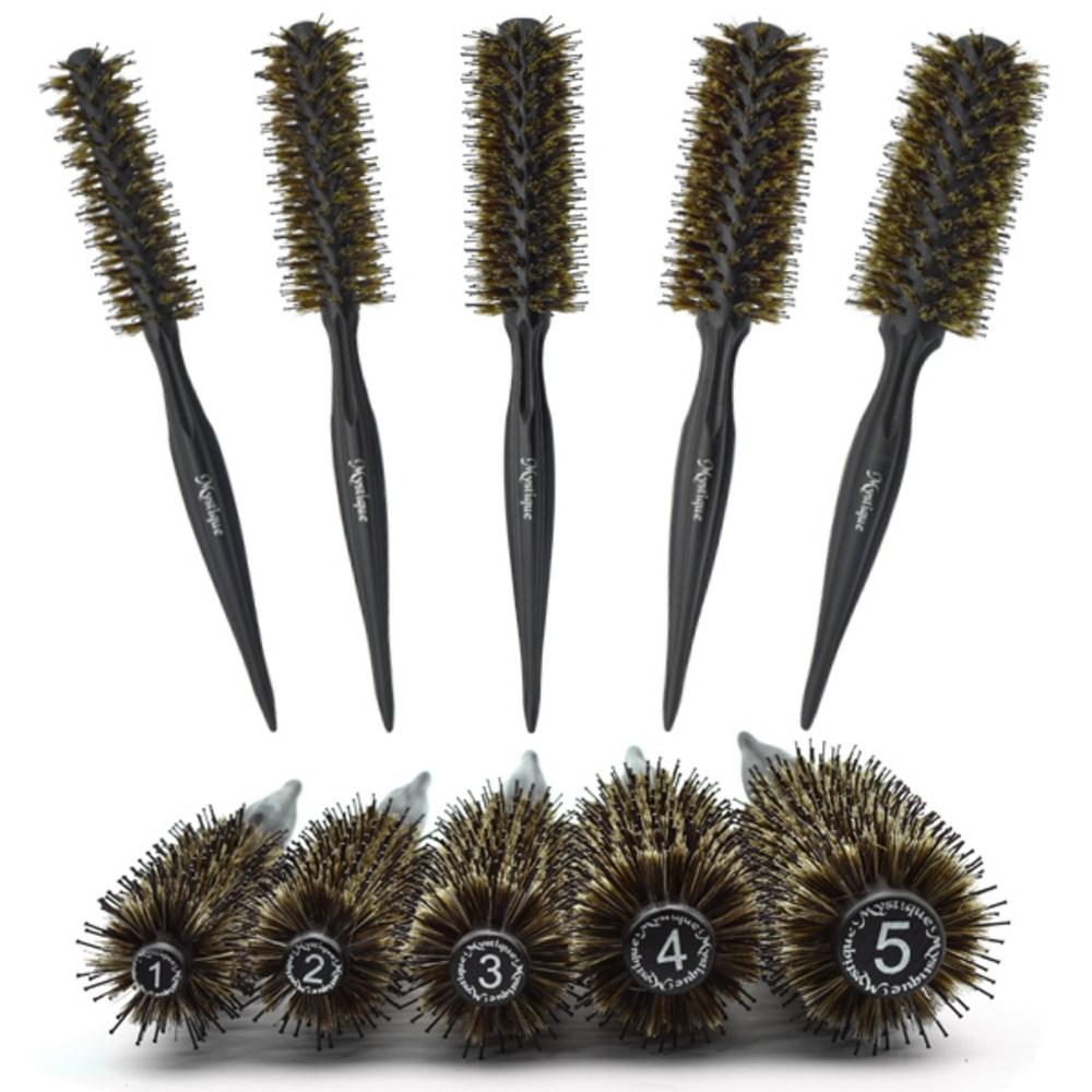 Mystic Korea Boar Bristle/Poking/Hair/Roller/Brush/Dryer/Comb No. 2 1012BPA 1 pcs