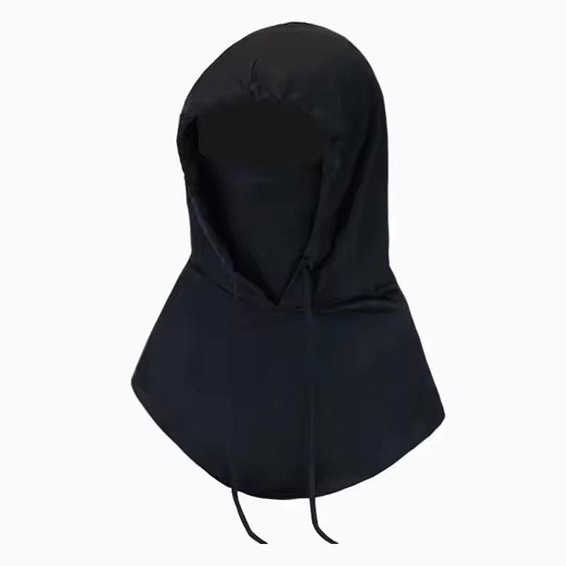 

Summer Face Sun Protection Hat Face Mask Outdoor Hiking and Camping UV Protection Hat Neck Protection Hat One Size чёрный