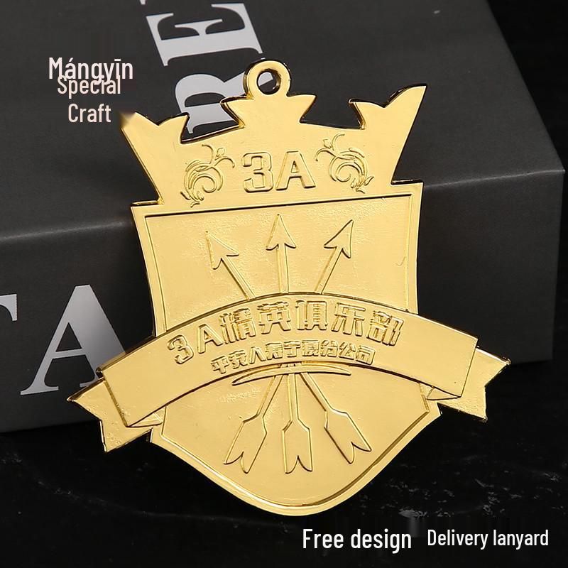 Custom Made Strong Metal Marathon Running Medal Shengt55
