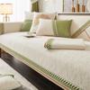 Luxury Leather Sofa Cover Seat Cushion Non-slip Embroidery Side Case Couch Cover Sofa Towel Modern Universal Sofa Protection