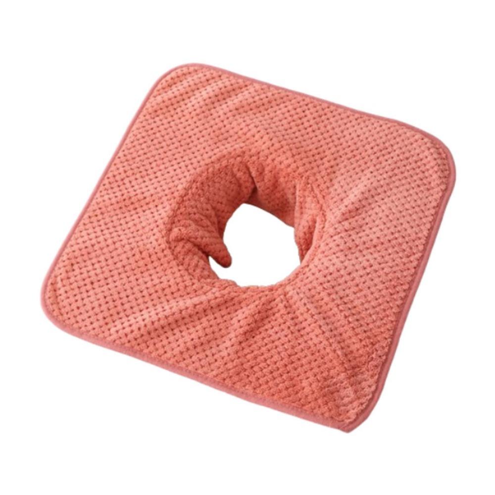 

with Hole Massage Face Towel Soft Headrest Pads Professional Beauty Salon Towel for Beauty Salons Reg 35 x 35 cm