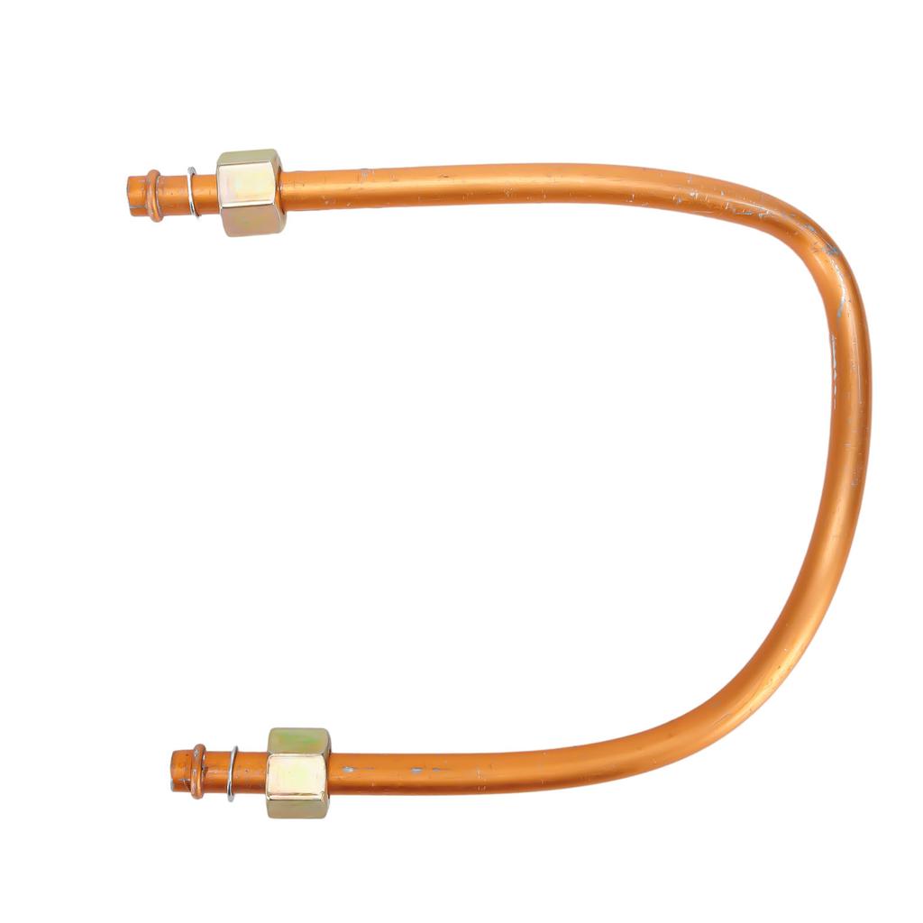 Air Compressor Tube 10*450mm Thread Aluminum Air Inlet Pipe Exhaust Tube Replacement Hardware Spare Parts Accessories