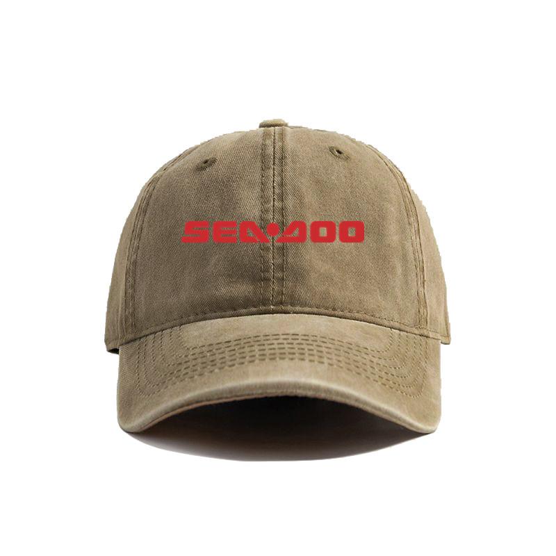 Sea Doo Unisex Cap Distressed Hats Seadoo Baseball Caps Unisex Retro Outdoor Summer Adjustable Hats MZ-139