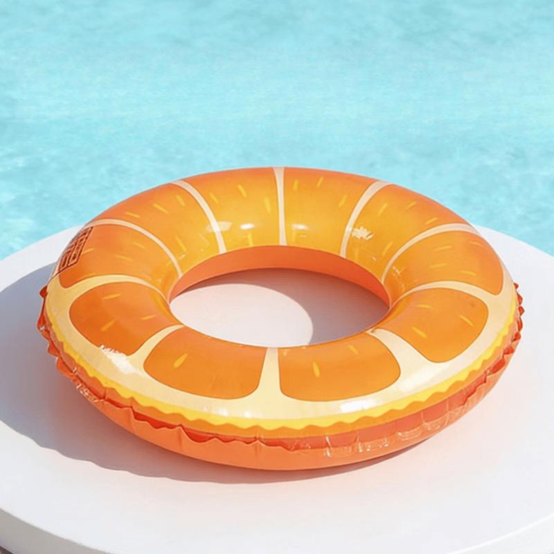 Kids Inflatable Orange Swim Ring