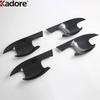 For Subaru Forester 2025 2026 Carbon Fiber Door Handle Cover Trim Side Door Handles Bowl Cup Frame Overlay Car Accessories