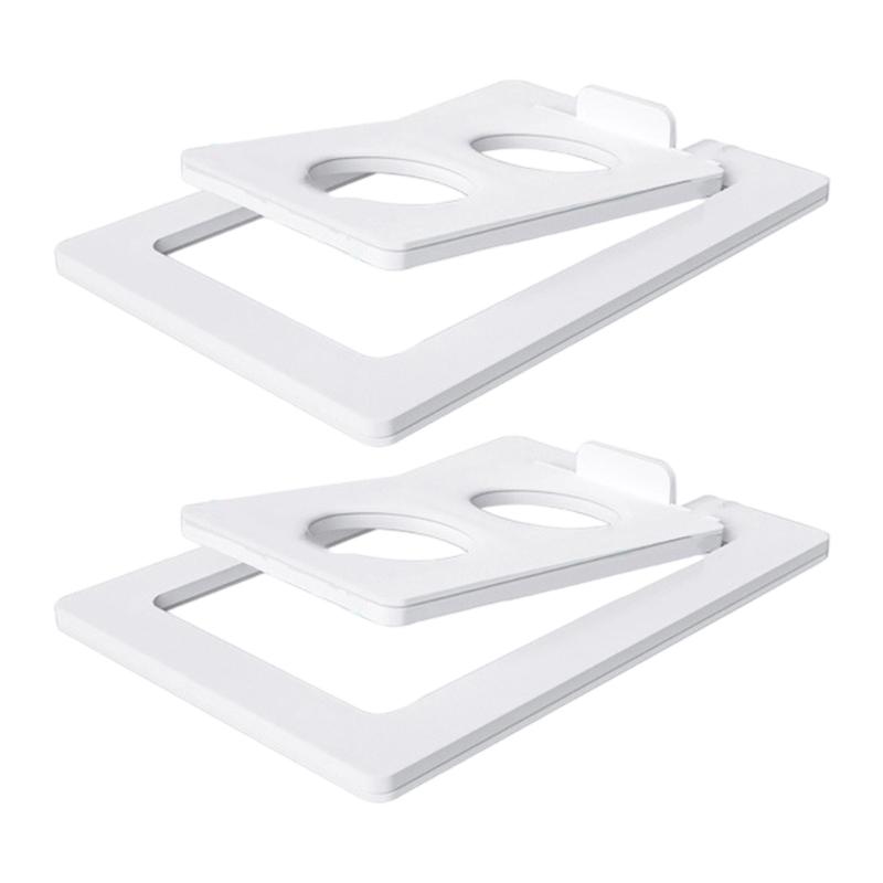 2 Piece Sturdy Desktop Speaker Mount for 8in Speakers Featuring Easy Installation and Stable Support Enhances Sound