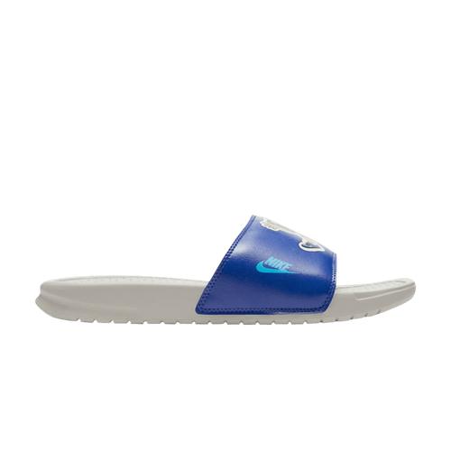 Nike Benassi JDI Print Slide Hiker Cartoon - Light Bone 631261-038 EU 38.5