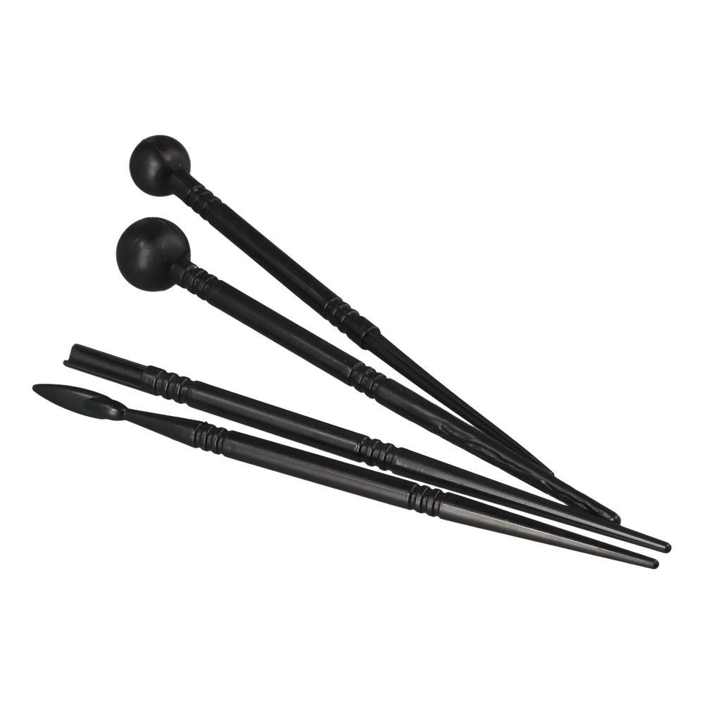 Holz, blau, braun, gelb, schwarz Polymer Clay Werkzeuge Sculpting Kit Zubehör