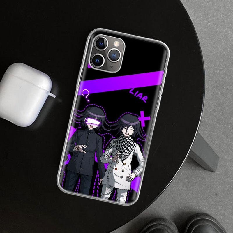 Danganronpa Kokichi Ouma Phone Case Cover for iPhone 11 12 13 Mini 14 15 Plus 16 Pro Max 17 Air 7 8 + SE Art Customized Fundas 1