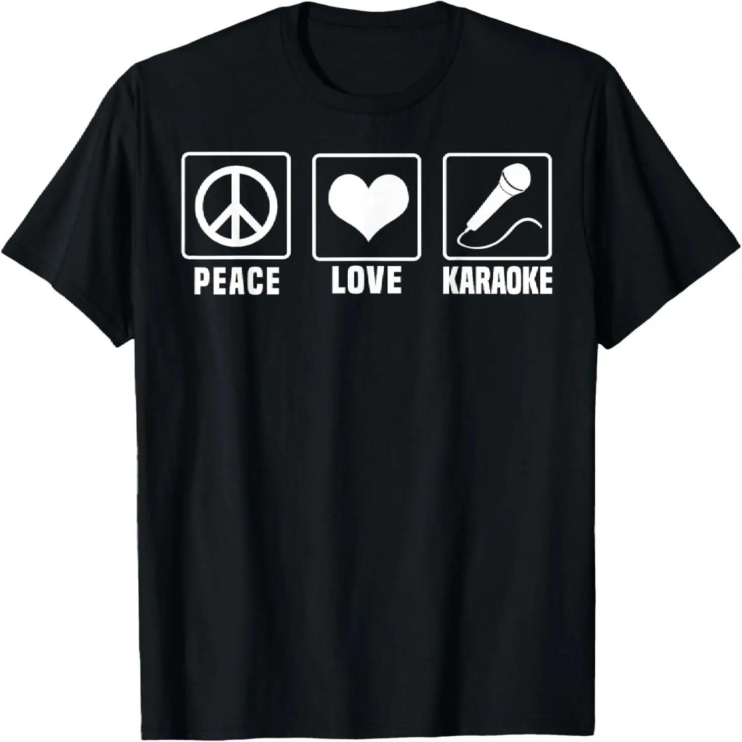 

Cool Karaoke For Men Women Singer Singing KTV Karaoke Lovers T-Shirt XXXXXL чорний