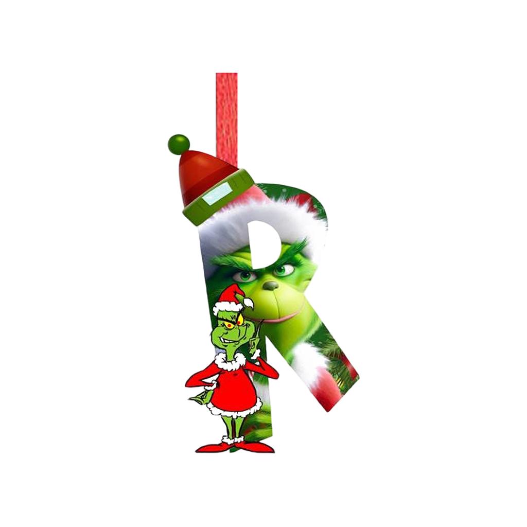 2D Christmas Decoration Pendant Christmas Tree Tag Theme Party Crafts Ornament