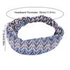Non Slip Lace Hairbands Colorful Wide Side Head Wrap Sweet Wave Mesh Headband  Female/Girls
