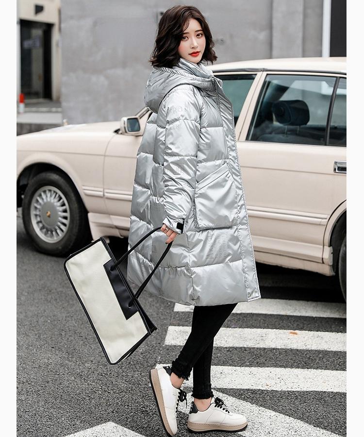 waterproof long down coat