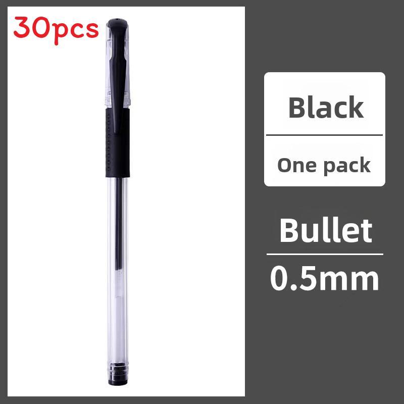 Classic Office Gel Pen Set With Bullet Head For Student And Professional Writing