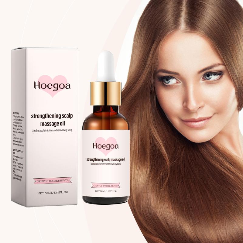 Rosemary Oil Hair Serum Repair Frizz Split Ends Nourishing Roots Soothing Scalp Massage Home Spa