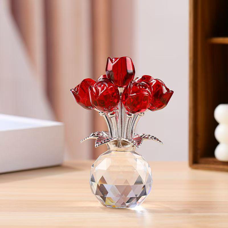Eternal Crystal Rose: Exquisite Valentine's & Women's Day Gift for Her
